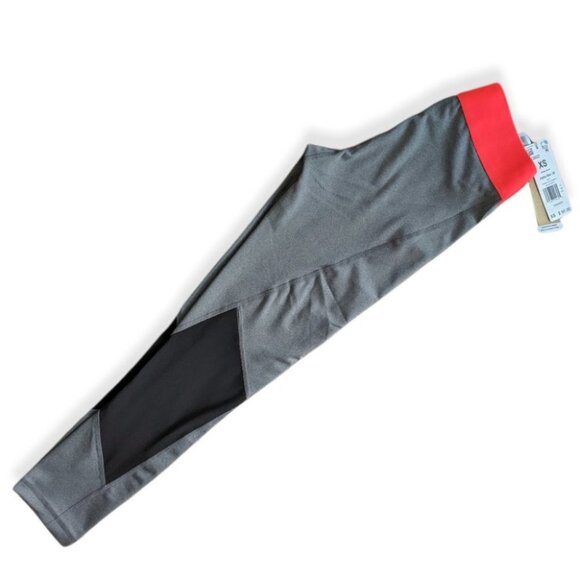 ADIDAS Pants 7/8 Tight Alpha Skin Leggings Grey Neon Pink GC8222 Women's… - Picture 4 of 8